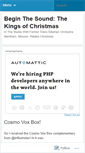 Mobile Screenshot of beginthesound.wordpress.com