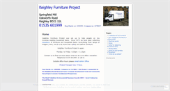 Desktop Screenshot of keighleyfurnitureproject.wordpress.com