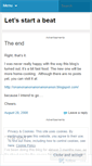 Mobile Screenshot of letsstartabeat.wordpress.com