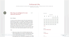 Desktop Screenshot of healthygeorgia.wordpress.com