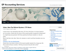 Tablet Screenshot of epaccountingservices.wordpress.com