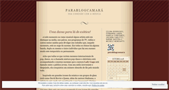 Desktop Screenshot of parablogcamara.wordpress.com