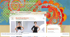 Desktop Screenshot of dressthatimpress.wordpress.com