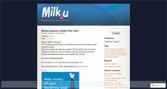 Desktop Screenshot of milk2u.wordpress.com