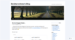 Desktop Screenshot of berattarverkstan.wordpress.com