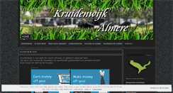 Desktop Screenshot of kruidenwijkalmere.wordpress.com