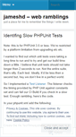 Mobile Screenshot of jameshd.wordpress.com