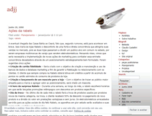 Tablet Screenshot of jansenjunior.wordpress.com