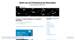 Desktop Screenshot of diariodeuminformata.wordpress.com