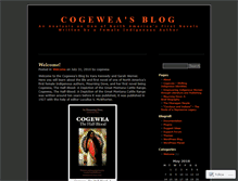 Tablet Screenshot of cogewea.wordpress.com