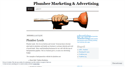 Desktop Screenshot of plumbermarketing.wordpress.com