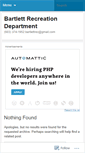 Mobile Screenshot of bartlettrec.wordpress.com