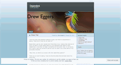 Desktop Screenshot of dreweggers.wordpress.com