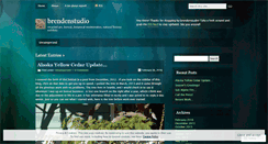 Desktop Screenshot of brendenstudio.wordpress.com