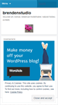 Mobile Screenshot of brendenstudio.wordpress.com