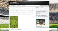 Desktop Screenshot of footballflakes.wordpress.com