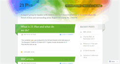 Desktop Screenshot of ds21plus.wordpress.com