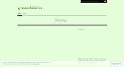 Desktop Screenshot of groendakkies.wordpress.com