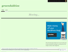 Tablet Screenshot of groendakkies.wordpress.com