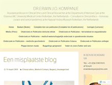 Tablet Screenshot of erwinkompanje.wordpress.com