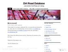 Tablet Screenshot of dirtdata.wordpress.com