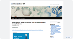Desktop Screenshot of commercialise.wordpress.com