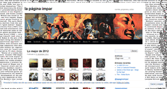 Desktop Screenshot of lapaginaimpar.wordpress.com
