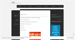 Desktop Screenshot of mailk.wordpress.com