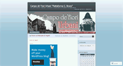 Desktop Screenshot of campodeifioriurbani.wordpress.com