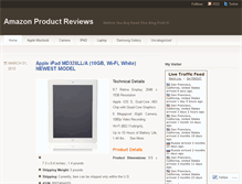 Tablet Screenshot of amazon4review.wordpress.com
