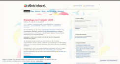 Desktop Screenshot of ebetriebsrat.wordpress.com