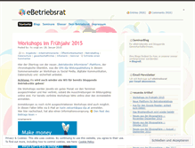 Tablet Screenshot of ebetriebsrat.wordpress.com