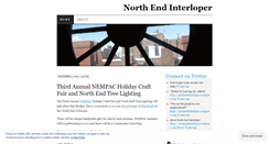 Desktop Screenshot of northendinterloper.wordpress.com