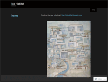 Tablet Screenshot of icehabitat.wordpress.com