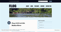 Desktop Screenshot of fllog.wordpress.com
