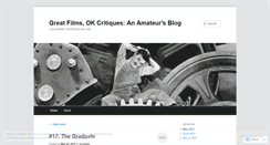 Desktop Screenshot of greatfilmsokcritiques.wordpress.com