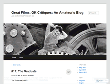 Tablet Screenshot of greatfilmsokcritiques.wordpress.com