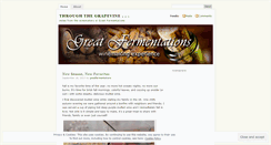 Desktop Screenshot of greatfermentations.wordpress.com