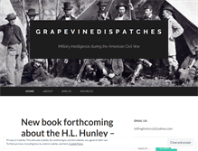 Tablet Screenshot of grapevinedispatches.wordpress.com