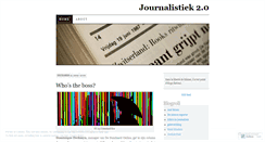 Desktop Screenshot of journalistiek2.wordpress.com