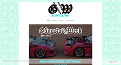 Desktop Screenshot of gangstawerk.wordpress.com