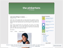 Tablet Screenshot of jeffreypinkerton.wordpress.com