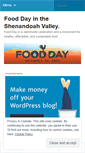 Mobile Screenshot of fooddayshenvalley.wordpress.com