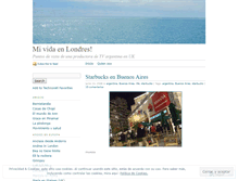 Tablet Screenshot of mividaenlondres.wordpress.com