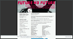 Desktop Screenshot of futurenofuture.wordpress.com