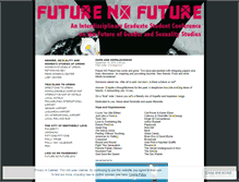 Tablet Screenshot of futurenofuture.wordpress.com