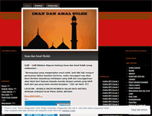 Tablet Screenshot of imanamalsoleh.wordpress.com