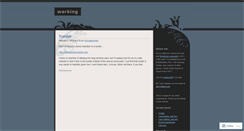 Desktop Screenshot of amywilson.wordpress.com