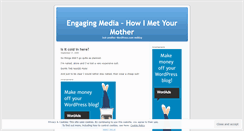 Desktop Screenshot of engagingmedia09.wordpress.com