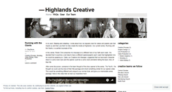 Desktop Screenshot of highlandscreative.wordpress.com